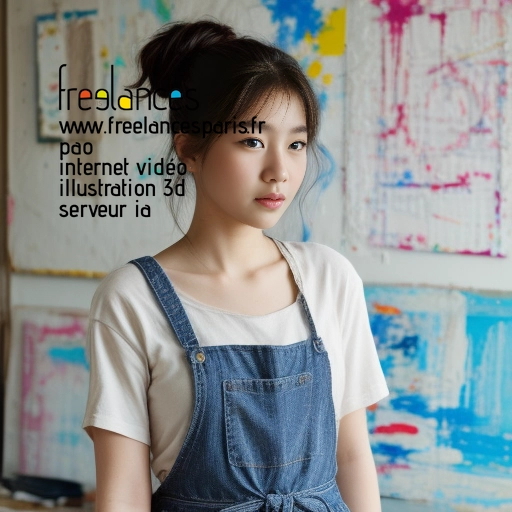 Pao internet vidéo illustration 3d serveur intelligence générative freelance paris studio de création OE24C5W0